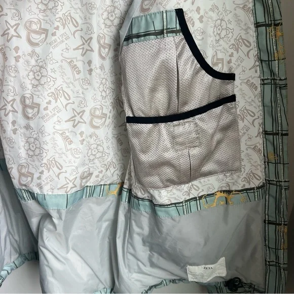 Women's e408 Ski & Snow Jacket in Blue with Yellow Flowers - Size M - Picture 9 of 16